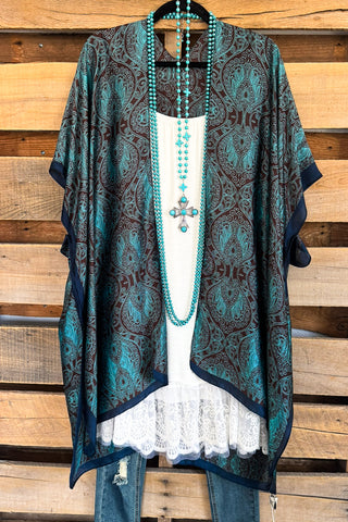 Stylish Comfort Dress - Blue/Cream