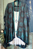 Coffee With Me Kimono - Teal