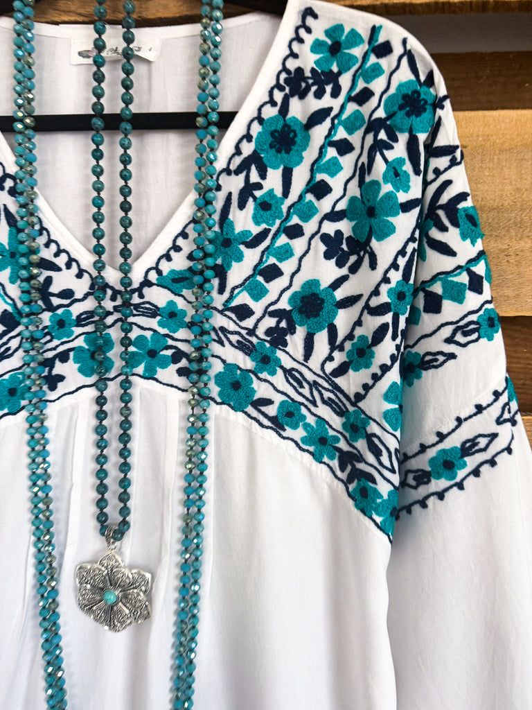 AHB EXCLUSIVE: Shine Your Light Tunic - White