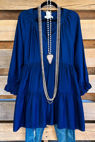 Nightingale Blues Dress - Blue - SALE