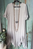 Lonesome For You Dress - Gray