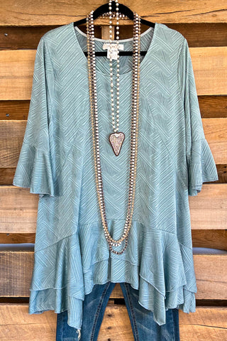 Never Out Done OVERSIZED Tunic - Olive