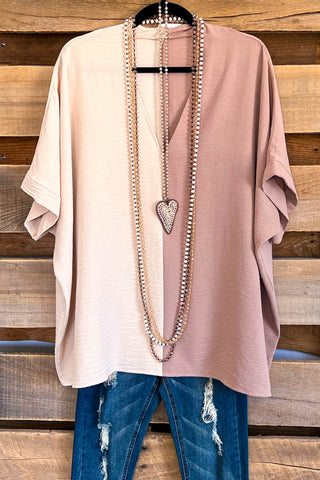 Royal Class Oversized Tunic - Black/Off White