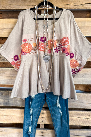 Something More Thick Stich Vest Kimono - Sage/Blue