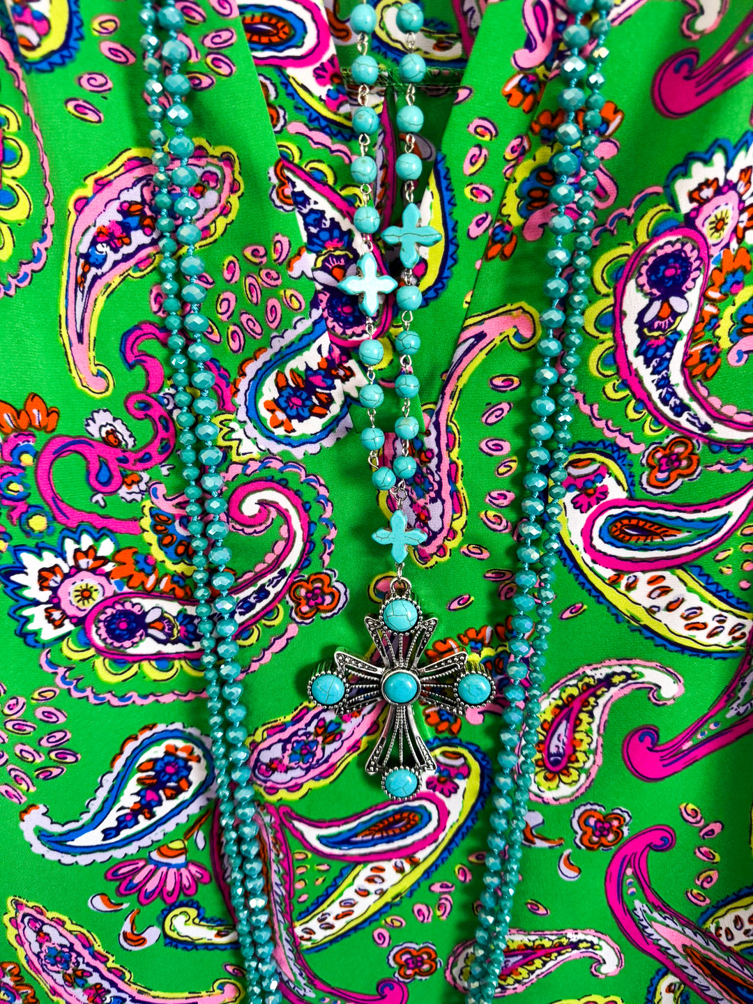 Dazed By The Sun Top - Green