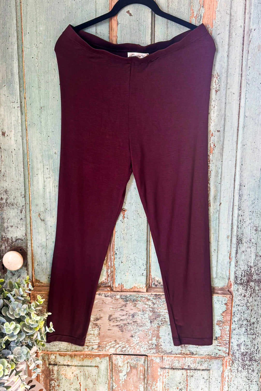 Basic Need Capri Tights - Brown