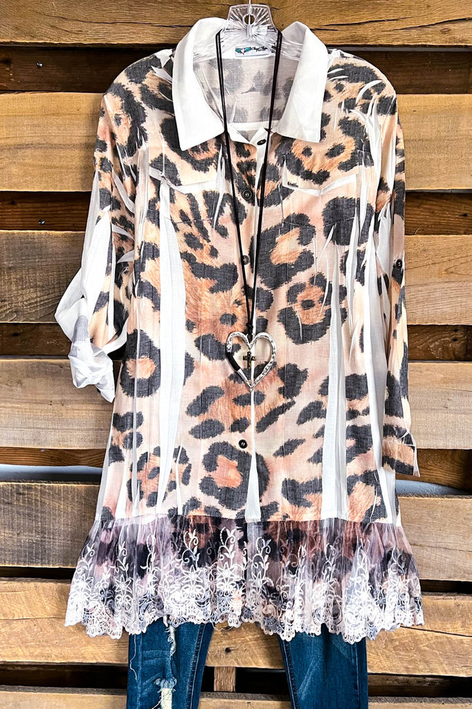 AHB EXCLUSIVE: Mindfulness Harmony Top -Leopard