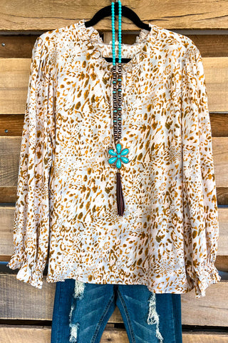 Jungle Leopard Kimono - Br-brown