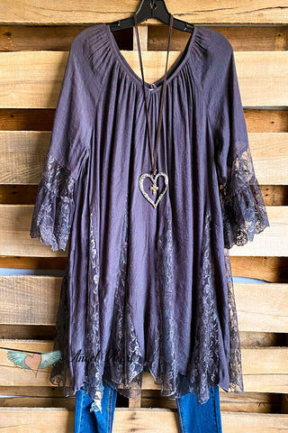 AHB EXCLUSIVE: The It Girl Oversized Loose Fitting Tunic - Navy