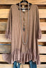 Feels Like Confidence Dress - Mocha