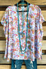 Divine Intentions Oversized Tunic - Blue Lavender