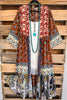 Secret Keeper Kimono/Duster - Orange