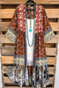 Secret Keeper Kimono/Duster - Orange