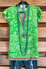 Unlimited Favor Top - Green - SALE