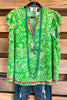 Unlimited Favor Top - Green - SALE