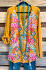 AHB EXCLUSIVE: Here We Go Again Blouse - Marigold - SALE