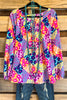 Time To Evolve Blouse - Multi