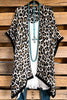 Jungle Leopard Kimono - Be-beige