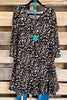 Divine Image Dress - Leopard