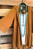 Standing Cozy Cardigan - Camel