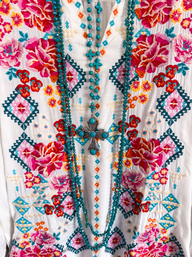 AHB EXCLUSIVE: Here We Go Again Blouse - Ivory