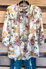 Perfectly Polished Blouse - Cream/Mauve/Sage