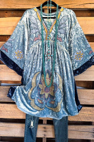 AHB EXCLUSIVE: Dearly Loved Embroidery Top - Ivory - 100% COTTON