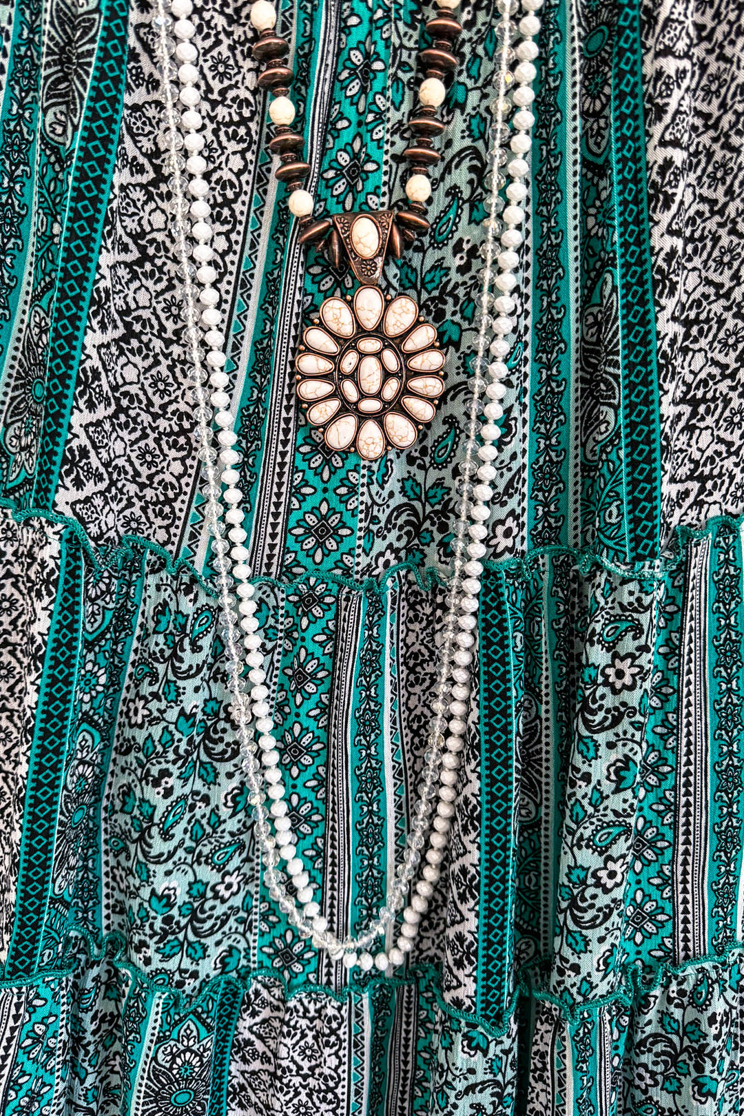Voice Of Truth Tunic/Dress - Multi Mint