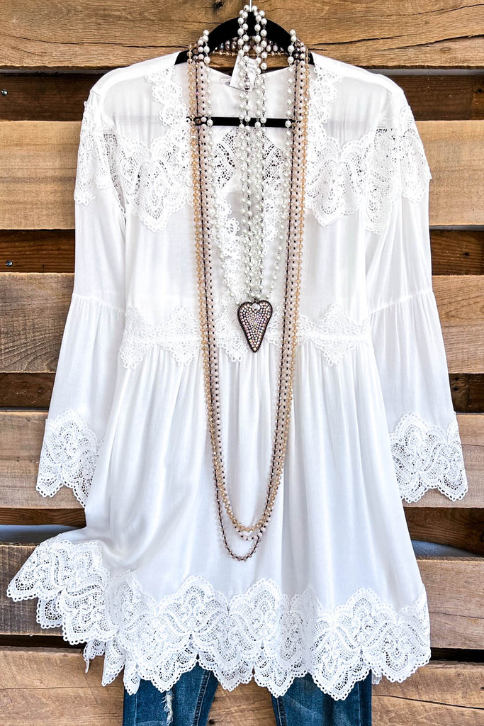 AHB EXCLUSIVE - The Most Beautiful Top -  Ivory
