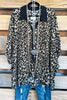 No Doubt About It Top - Latte Leopard