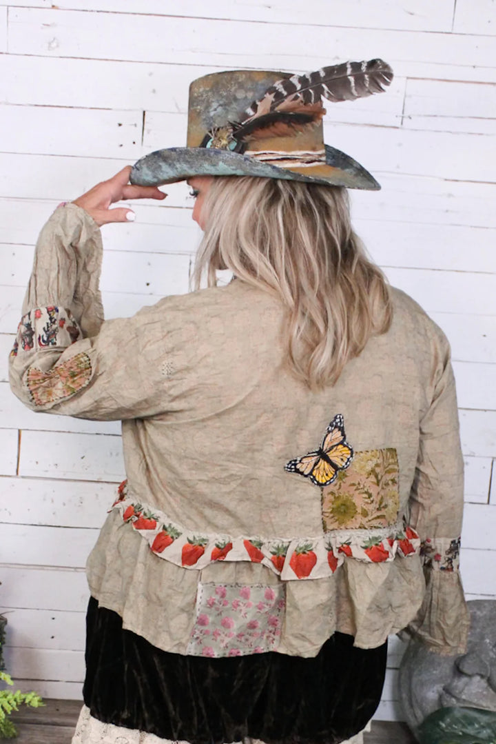 HJG Honey Bloom Top - Moss