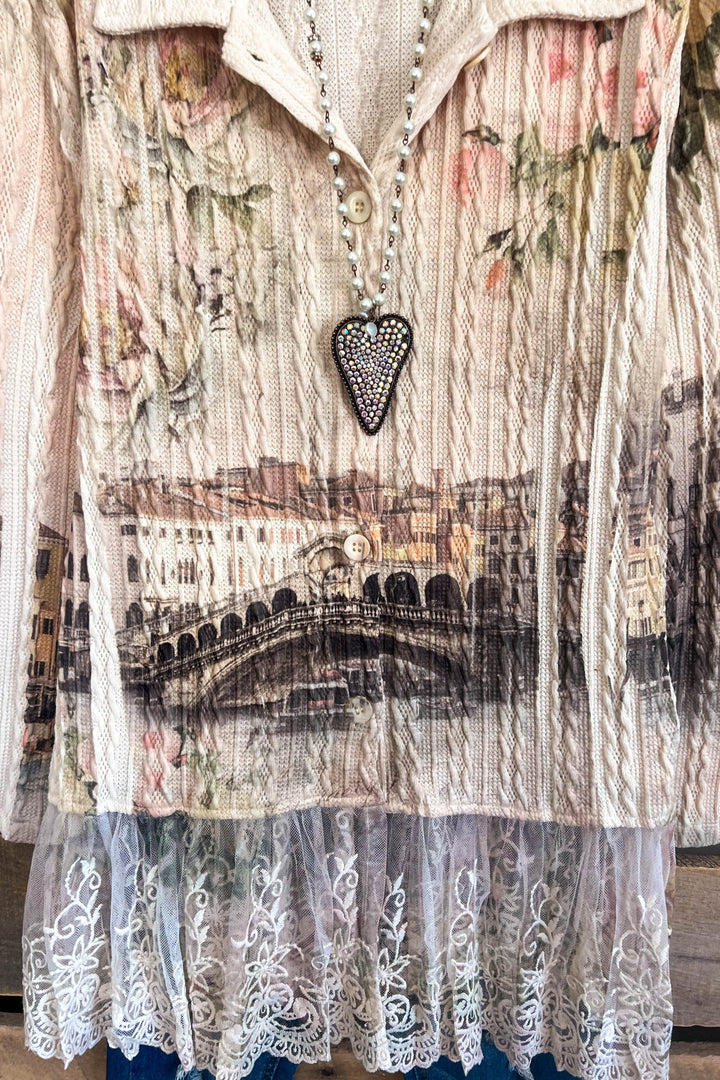 AHB EXCLUSIVE: Easy Come, Easy Go Sweater Jacket - Venice - SALE