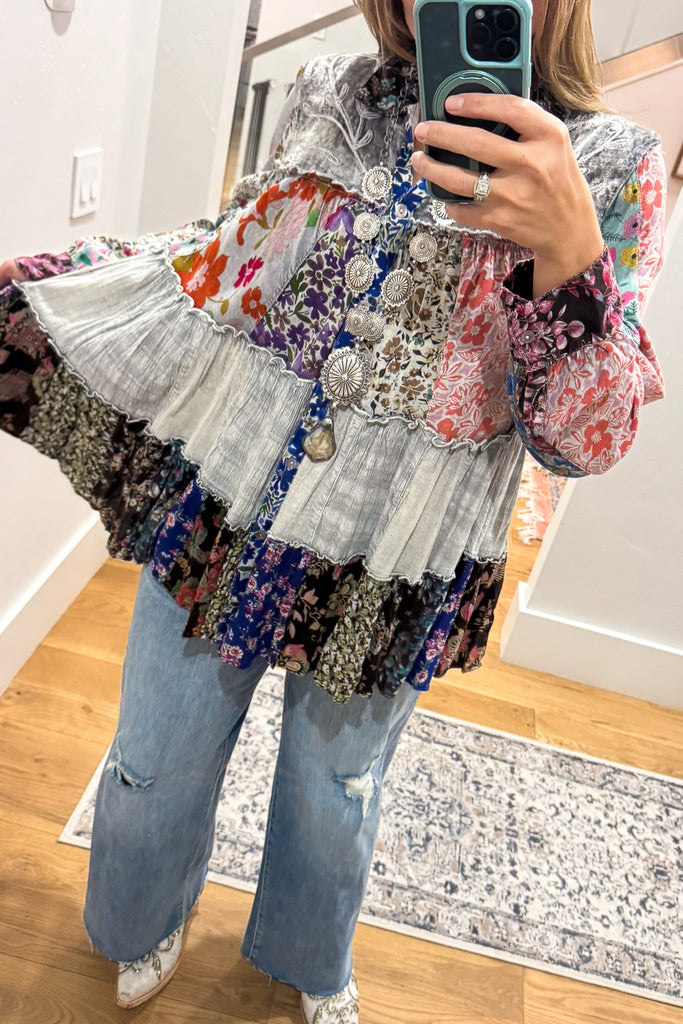 Carefree Afternoon Tunic - Slate