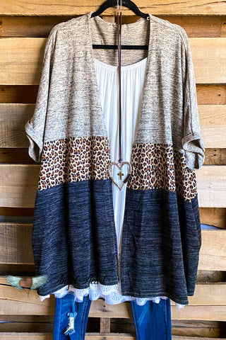 AHB EXCLUSIVE: A Friend Like Me Cardigan - Olive - 100% COTTON