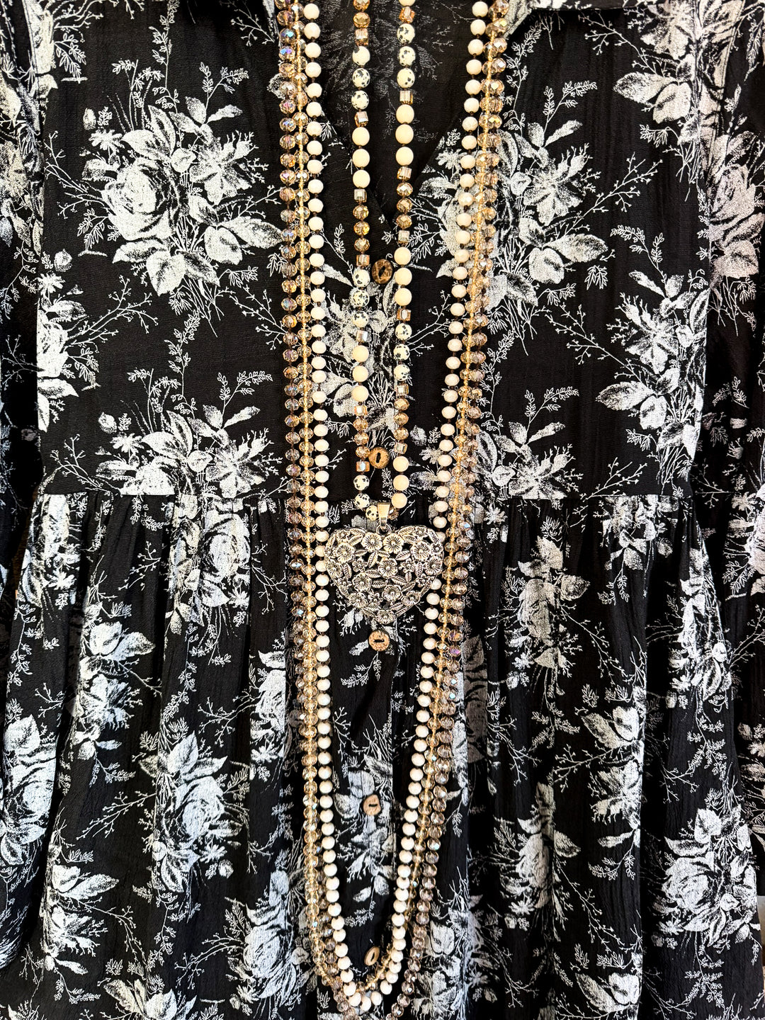 Follow The Tempo Tunic - Black - SALE