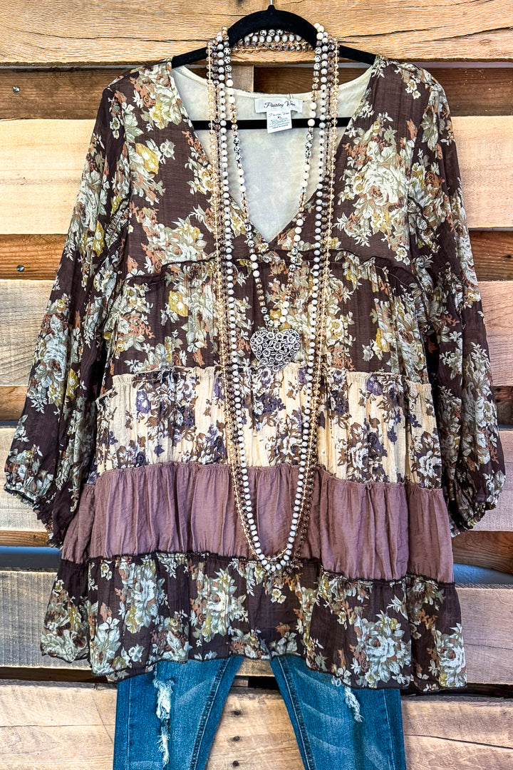 Unwavering Love Top - Brown/Mocha