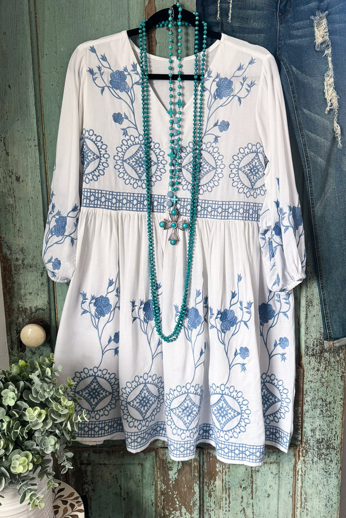 AHB EXCLUSIVE: Rose Garden Promises Dress - Ivory