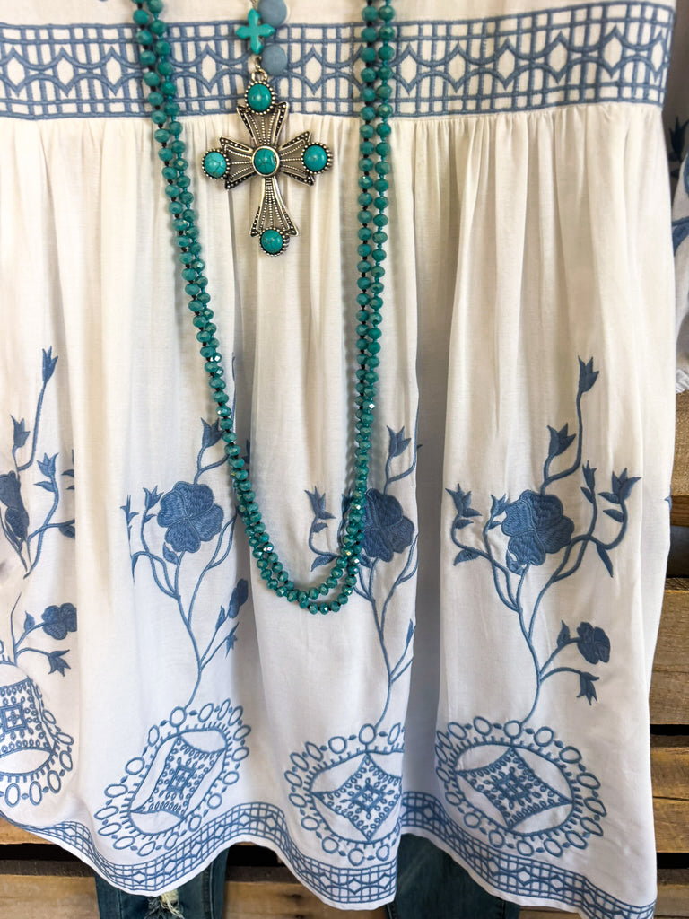 AHB EXCLUSIVE: Rose Garden Promises Dress - Ivory