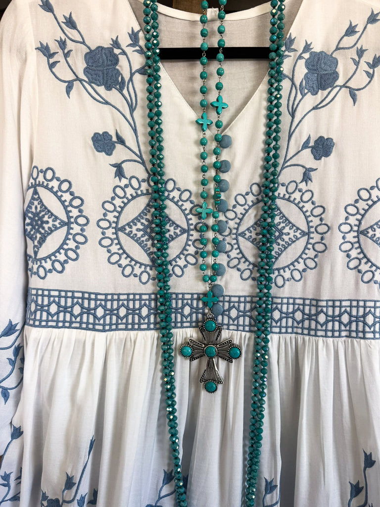 AHB EXCLUSIVE: Rose Garden Promises Dress - Ivory