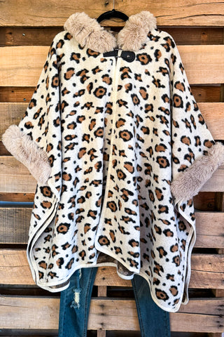 Admiring Your Wild Side Tunic - Light Olive Leopard