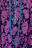 Stronger Feelings Top - Navy Hot Pink