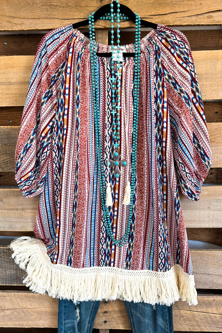 Just A Theory Tunic - Multi - SALE