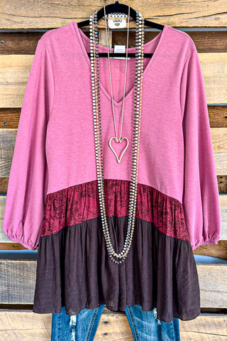 Always Choose Love Tunic - Pink