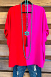Royal Class Tunic - Hot Pink/Red