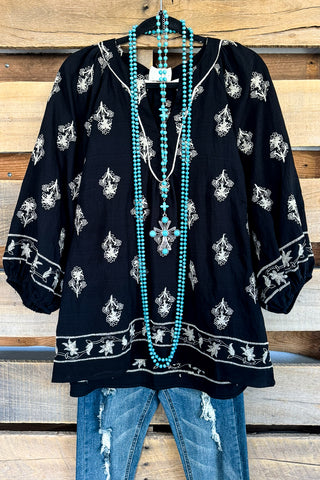 AHB EXCLUSIVE -Twisted Fate Top - Blue - 100% COTTON