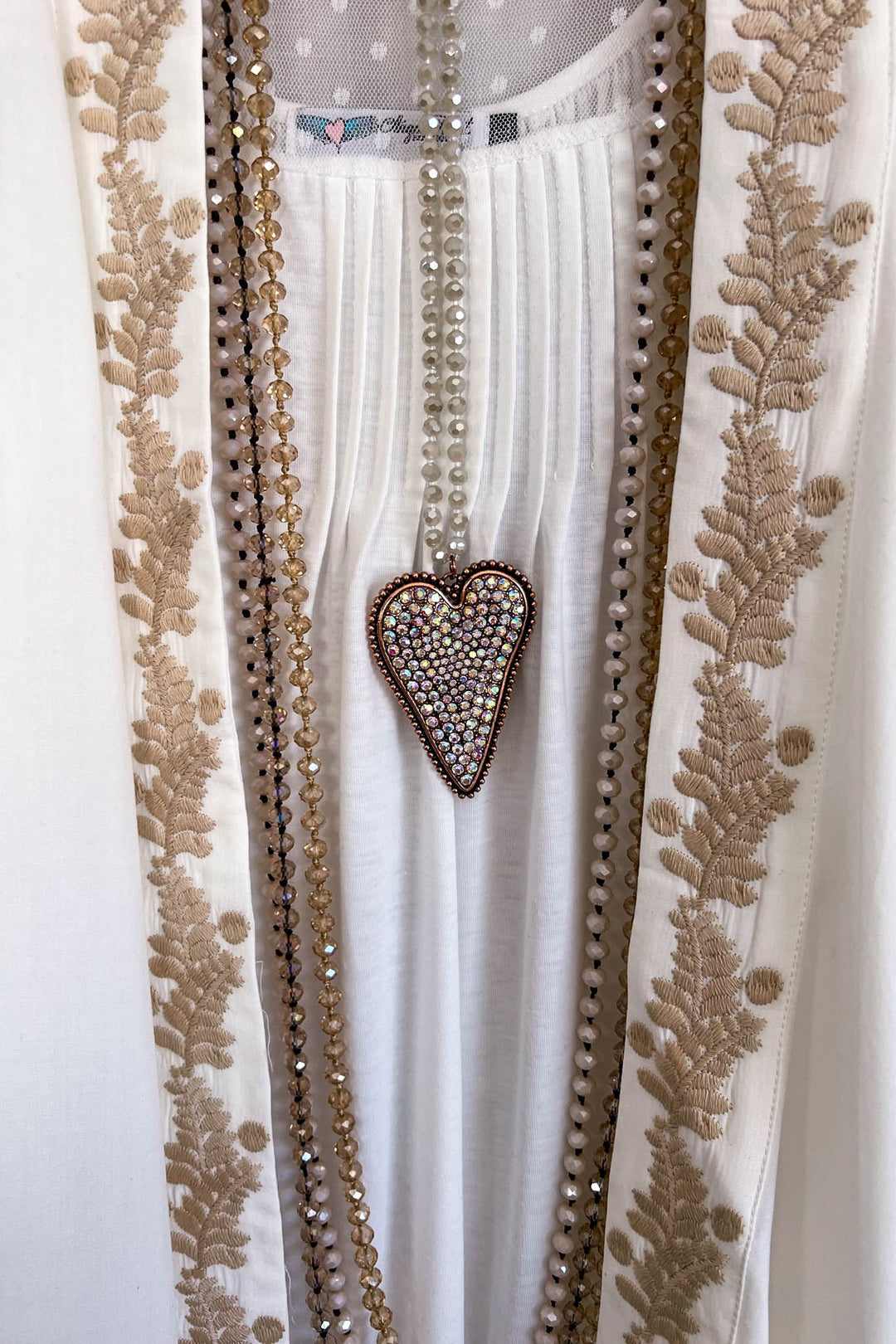 AHB EXCLUSIVE: Rise Of Romance Cardigan - Ivory