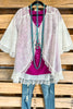 Lovely Lace Cardigan - White - SALE