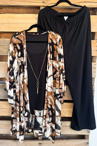 AHB EXCLUSIVE: Embracing Love Lace Cardigan - Beige/Big Rose