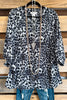 Center Of Attention Tunic - Gray