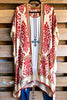 AHB EXCLUSIVE: Bali Intentions Kimono - Rust